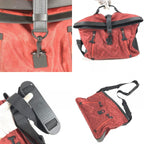 Louis Vuitton Shoulder Bag Sora No Leather Nylon Red — view 9