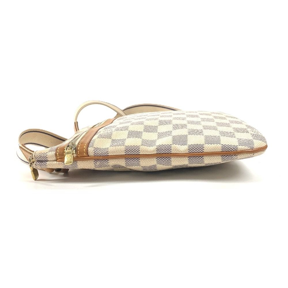 Louis Vuitton Shoulder Bag Pochette Bosfoll Damier Azur Canvas White — view 4