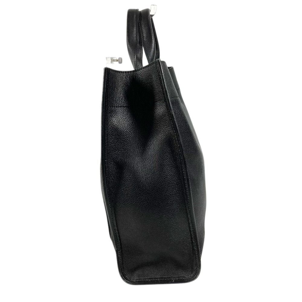 Hermes Tote Sac Berlan 40 Leather Black — view 4