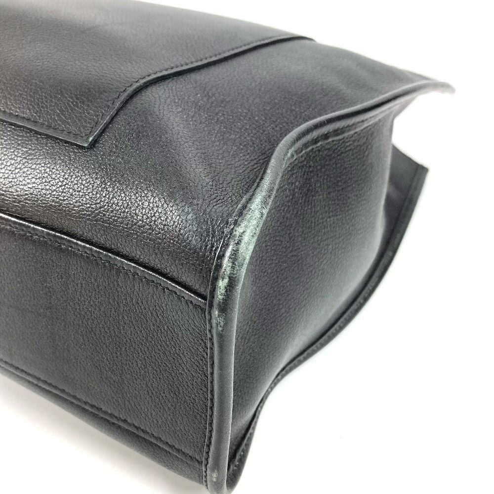 Hermes Tote Sac Berlan 40 Leather Black — view 6