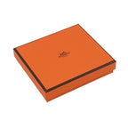 Hermes Coin Case Azappu Compact Silk in Gold Silver — view 7