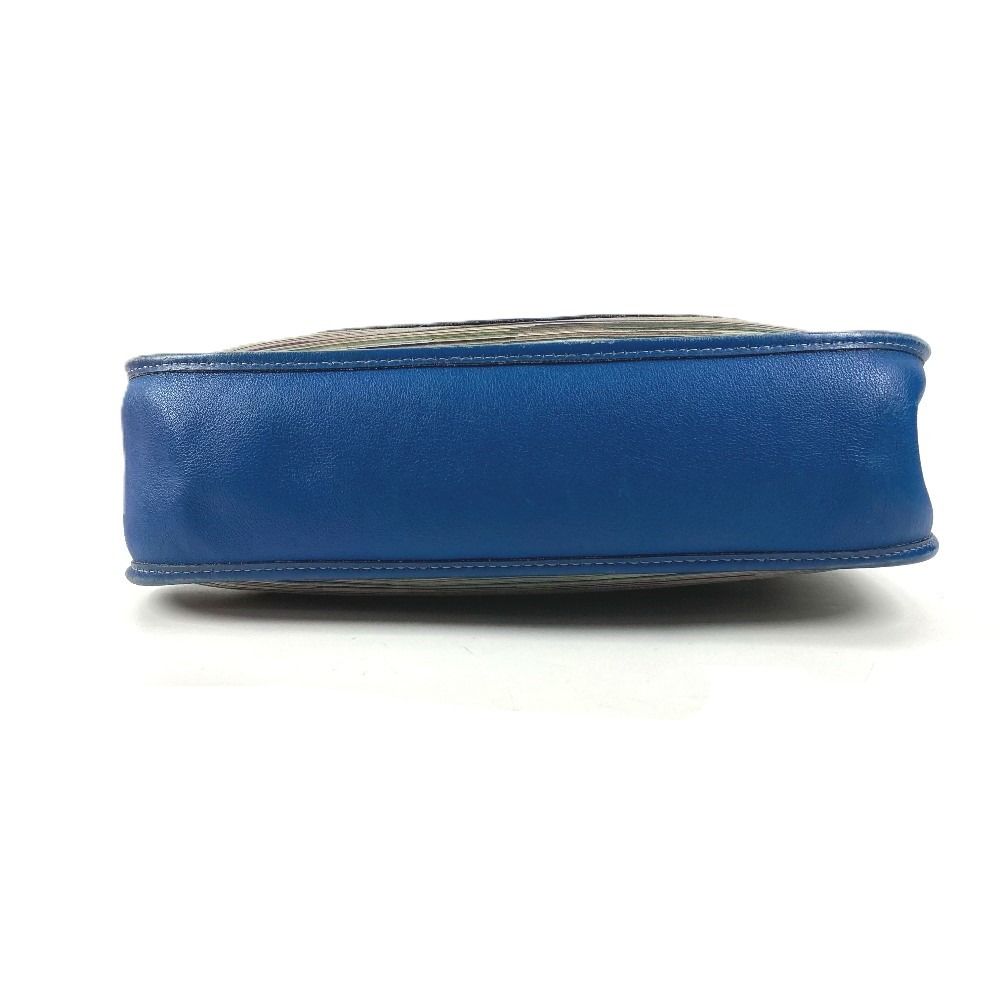 Hermes Shoulder Bag Evelyne 1 Leather Blue — view 5
