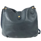 Hermes Shoulder Bag Rodeo Logo Leather Navy — view 2