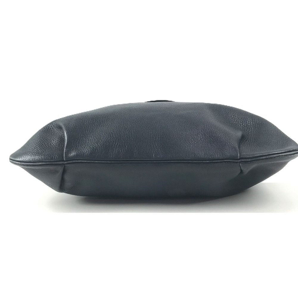 Hermes Shoulder Bag Rodeo Logo Leather Navy — view 5