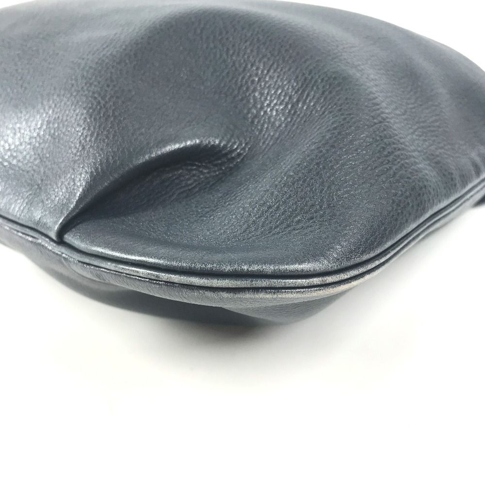 Hermes Shoulder Bag Rodeo Logo Leather Navy — view 6