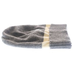Gucci Double Knit Hat Gray White — view 4