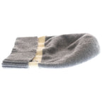 Gucci Double Knit Hat Gray White — view 3