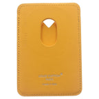 Louis Vuitton Monogram Macassar Card Holder Magnet Case Orange Brown — view 2