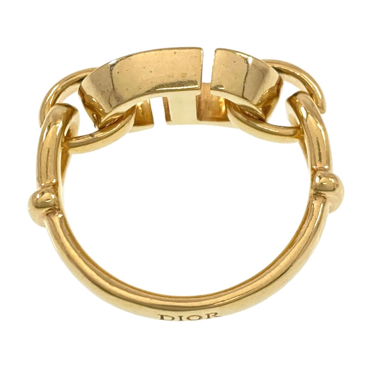 Dior Montaigne CD Logo Ring Metal — view 4
