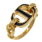 Dior Montaigne CD Logo Ring Metal — view 2