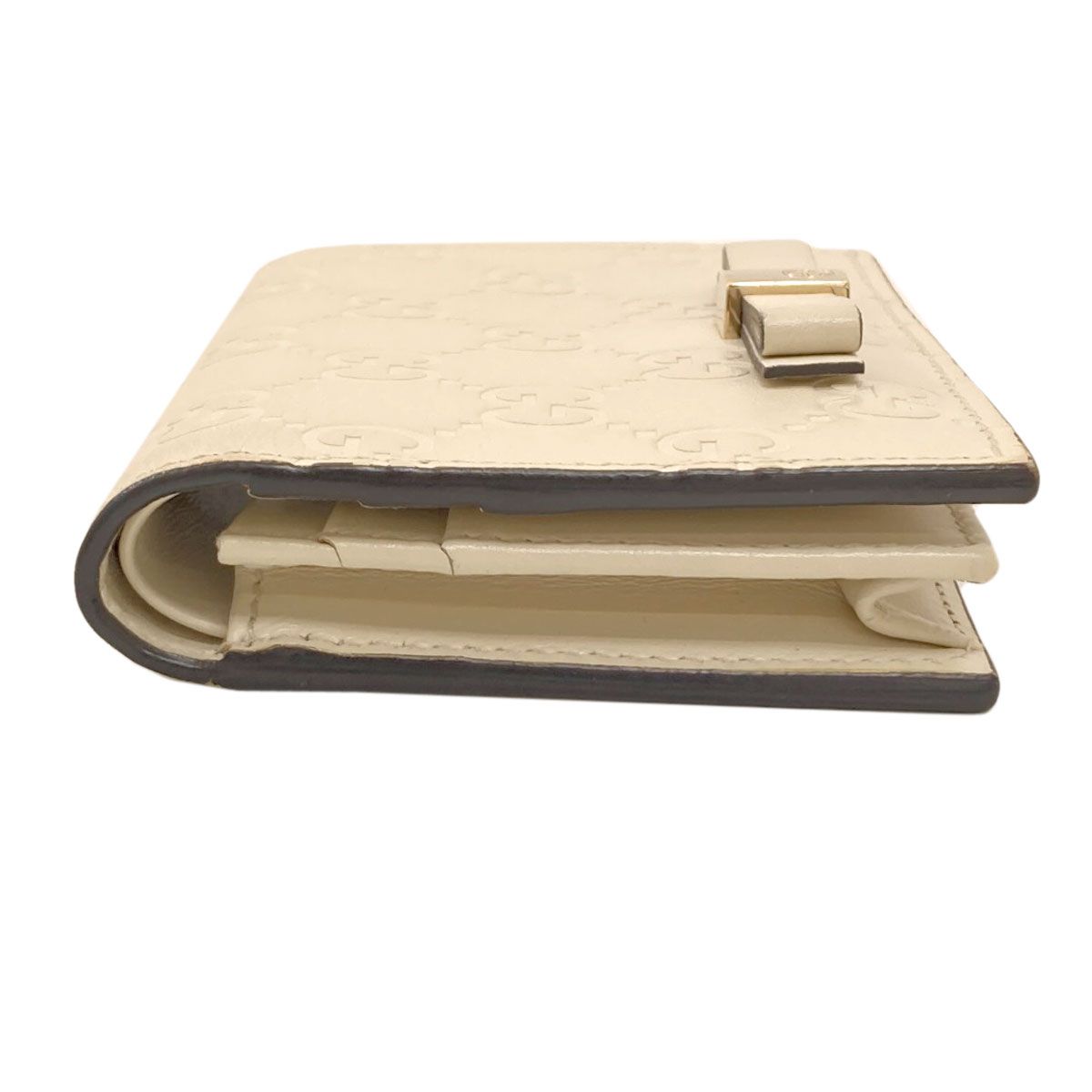 Gucci Guccissima GG Signature Bifold Wallet Leather — view 3