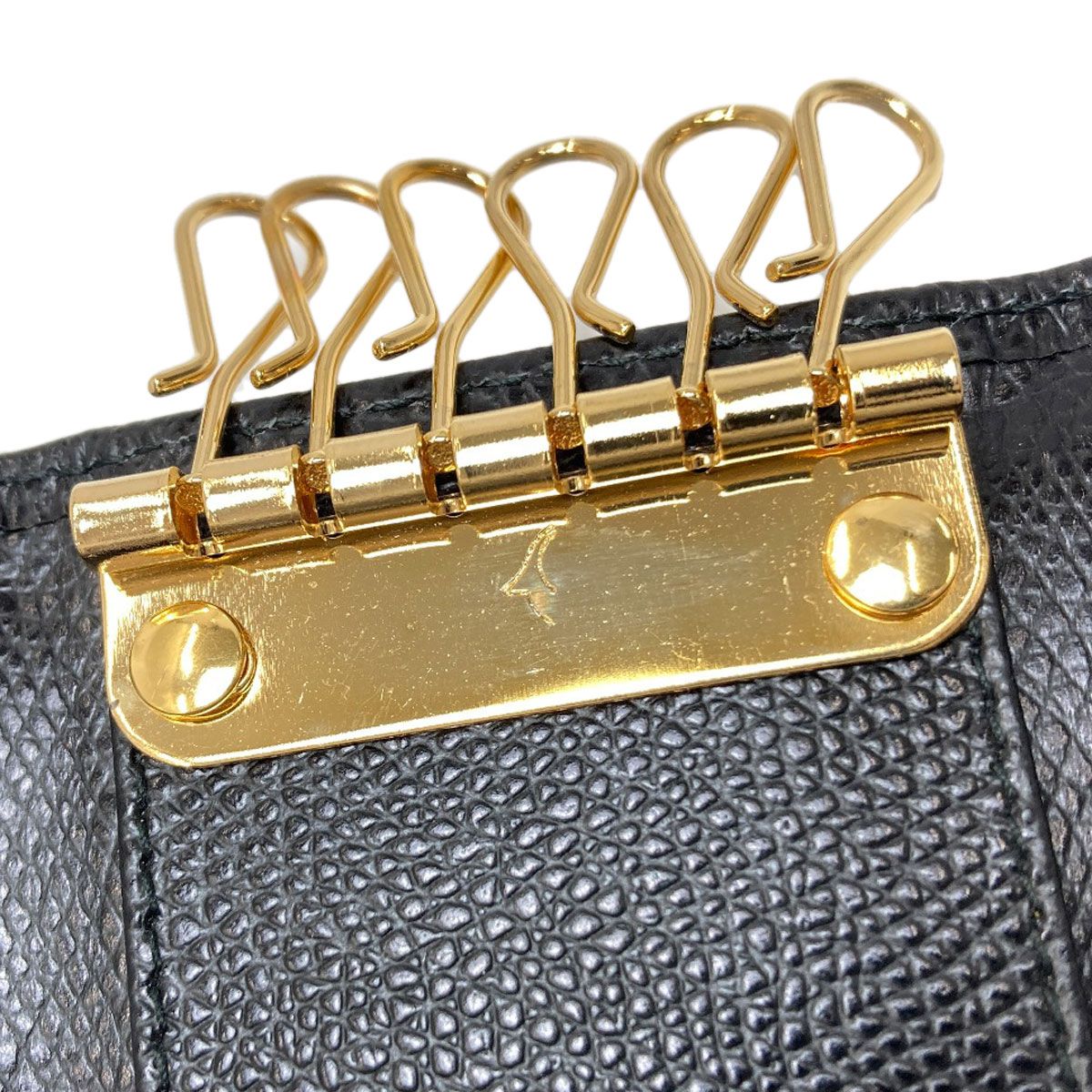 Dior CD Logo Key Case Leather Key Holder — view 9