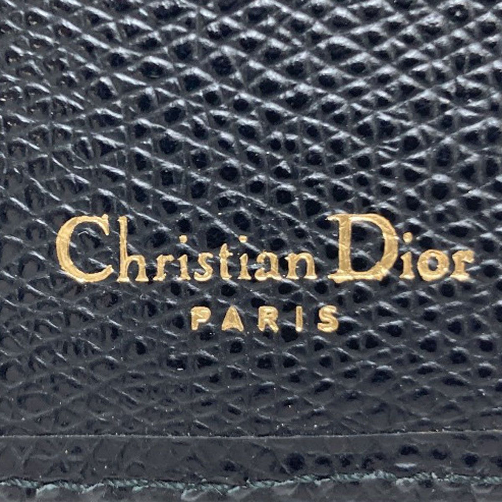 Dior CD Logo Key Case Leather Key Holder — view 6