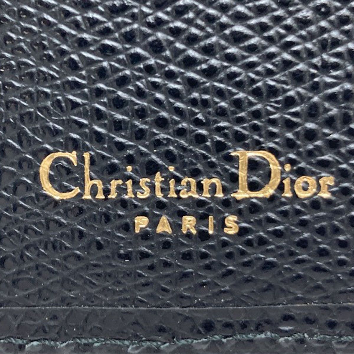 Dior CD Logo Key Case Leather Key Holder — view 6