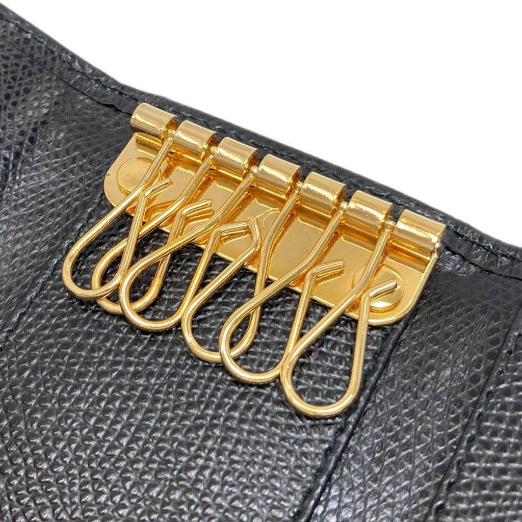 Dior CD Logo Key Case Leather Key Holder — view 5