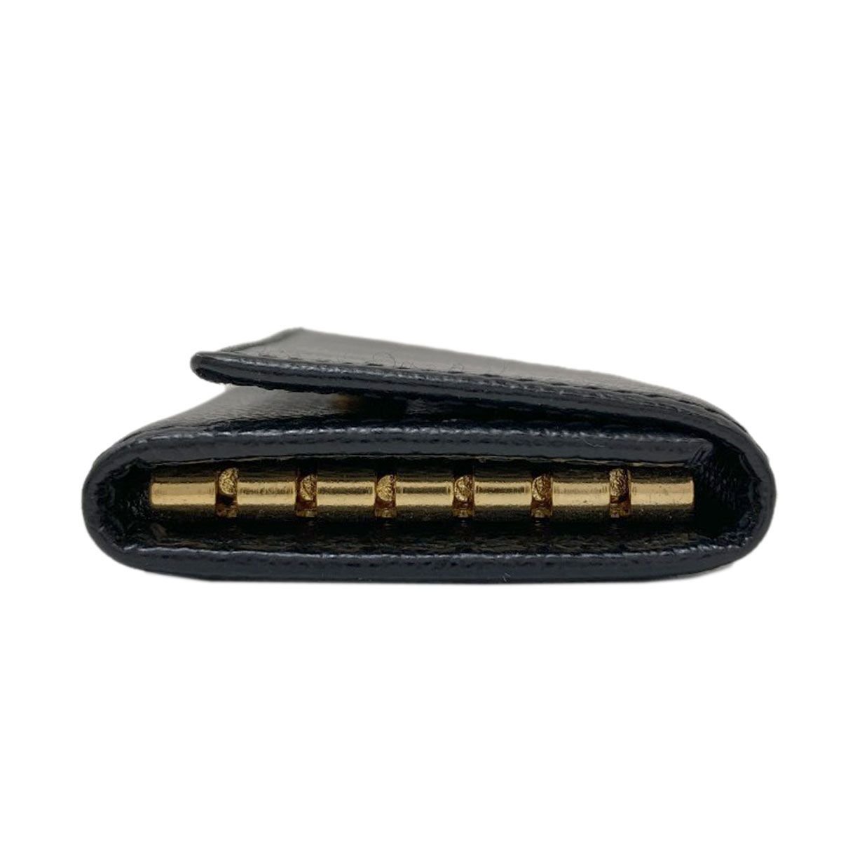 Dior CD Logo Key Case Leather Key Holder — view 3