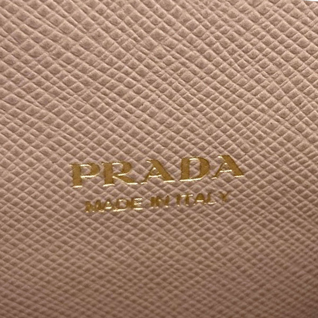 Prada Logo Card Case Leather — view 6
