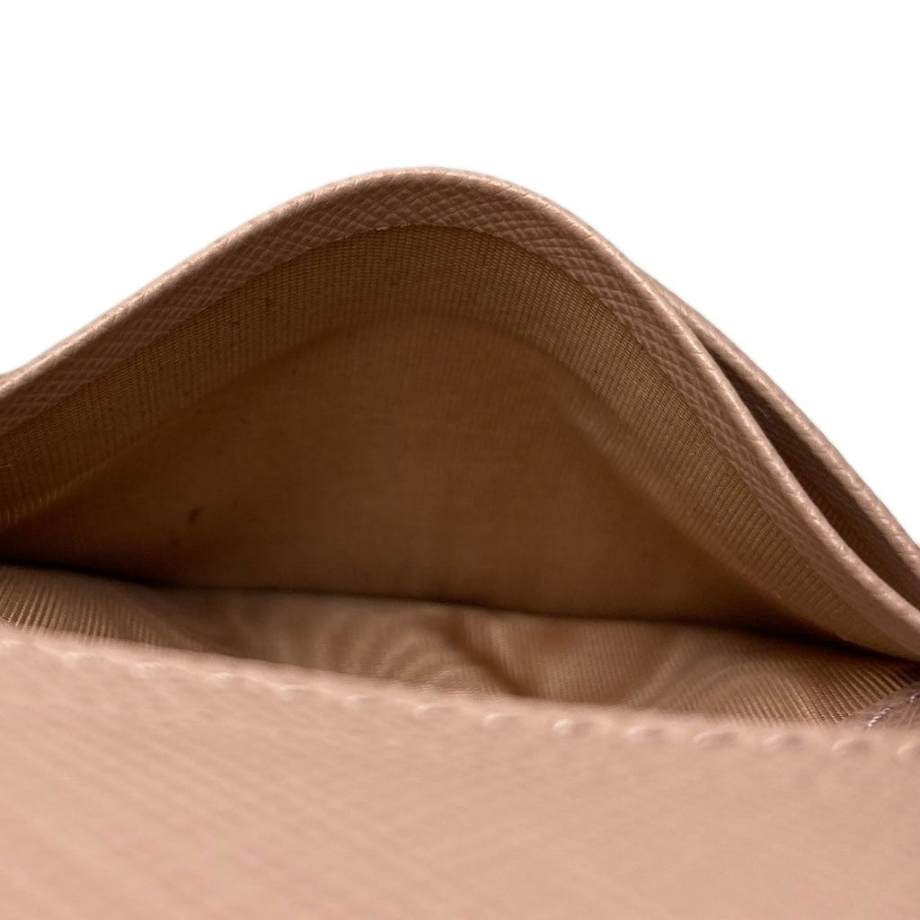 Prada Logo Card Case Leather — view 9