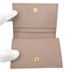 Prada Logo Card Case Leather — view 4