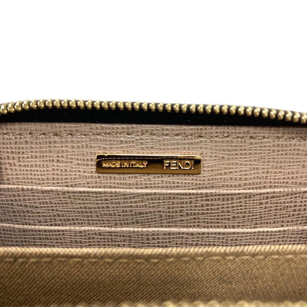 Fendi Logo Card Case Leather — view 5