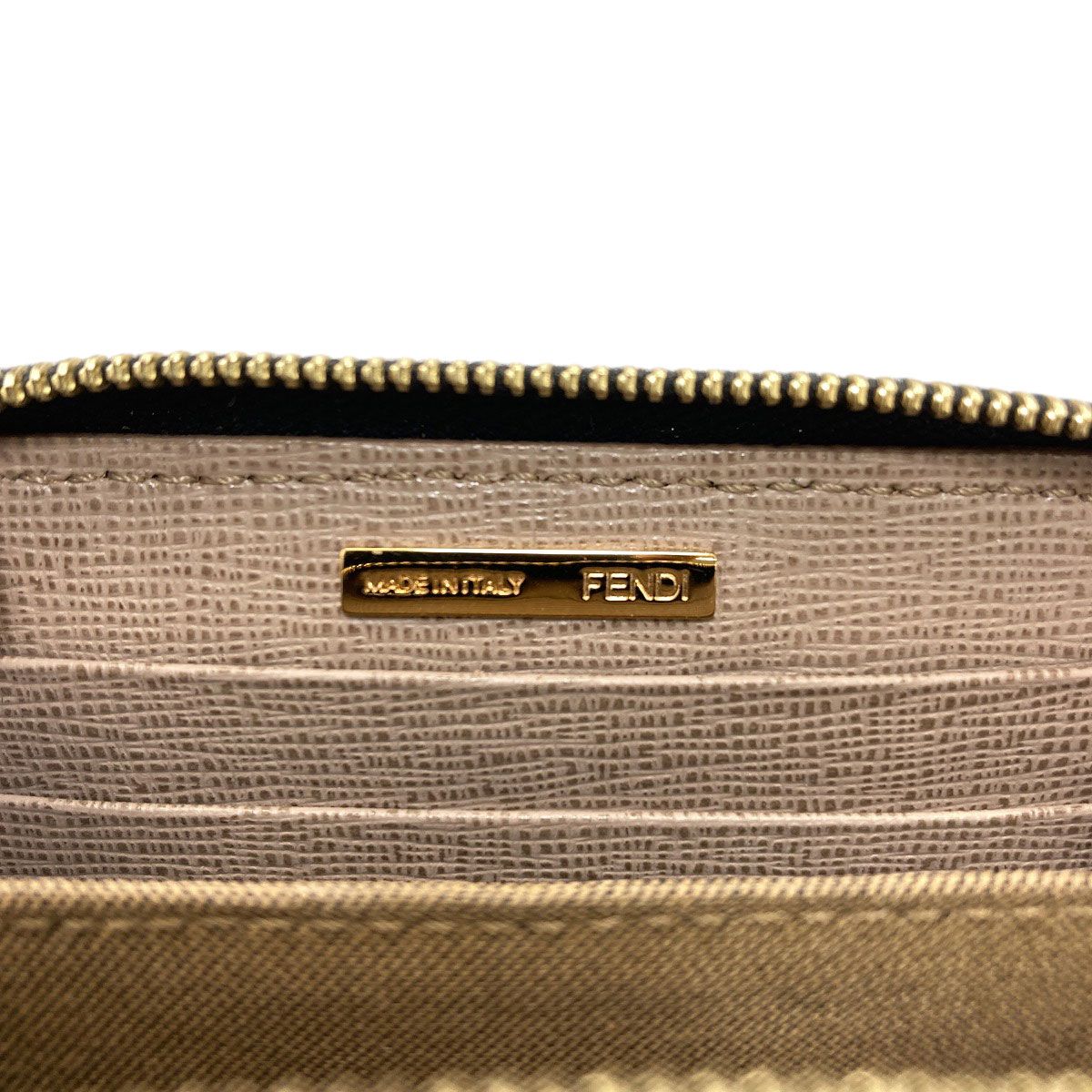Fendi Logo Card Case Leather — view 5