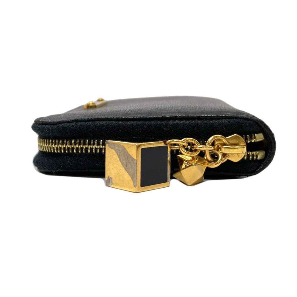 Fendi Logo Card Case Leather — view 3