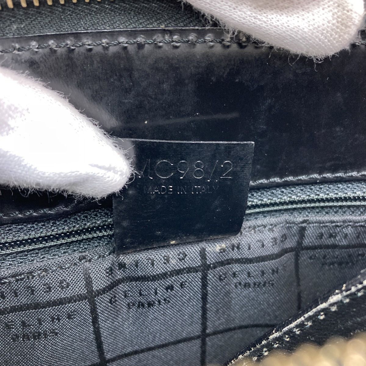 Celine Macadam Tote Enamel — view 7