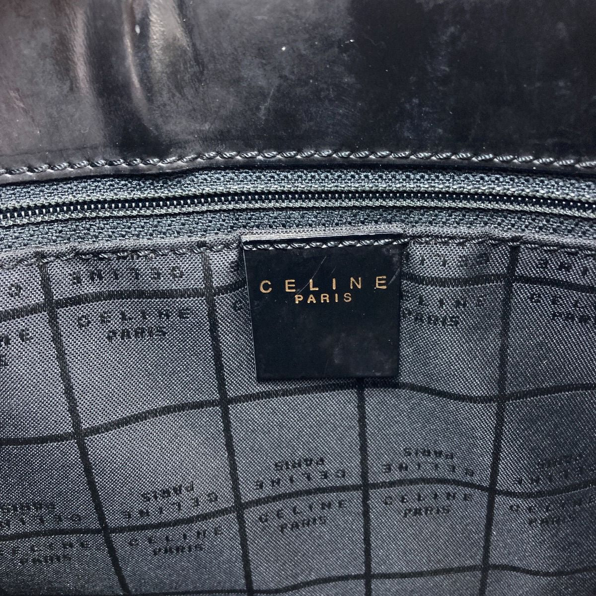 Celine Macadam Tote Enamel — view 6