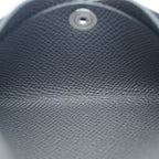 Hermes Calvi Duo Graphite Gray Silver Coin Case Card Box Not — view 8