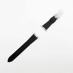 Hermes Simple Tour Kilim Black Silver Apple Watch Strap 42 mm — view 2