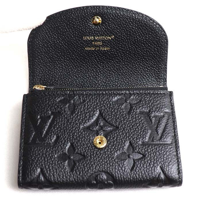 Louis Vuitton Porte-Monnaie Rosalie Coin Case Empreinte Black — view 3