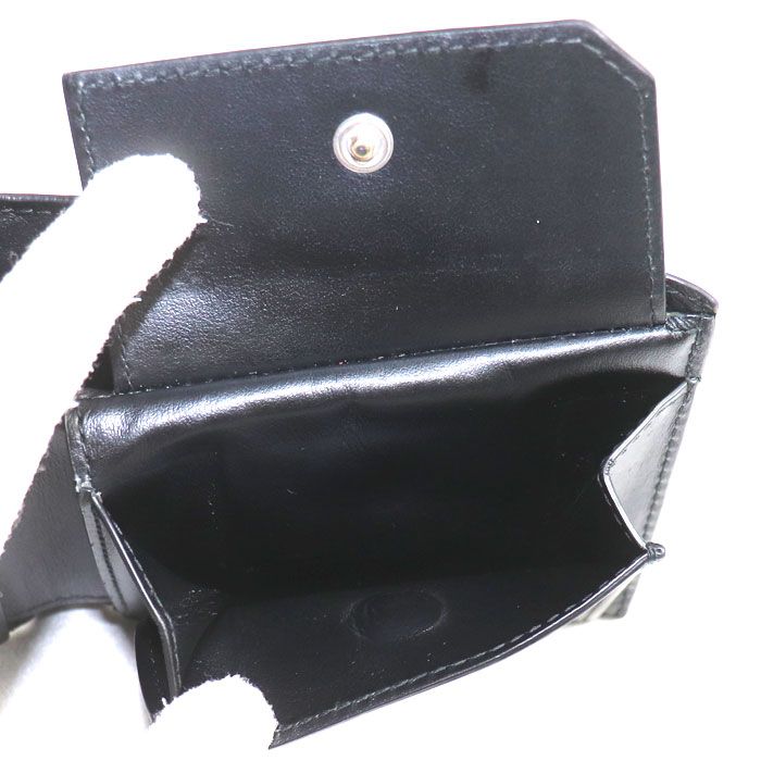 Bottega Veneta Intrecciato Piccolo Bifold Wallet Black — view 5
