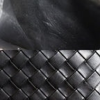 Bottega Veneta Intrecciato Piccolo Bifold Wallet Black — view 8