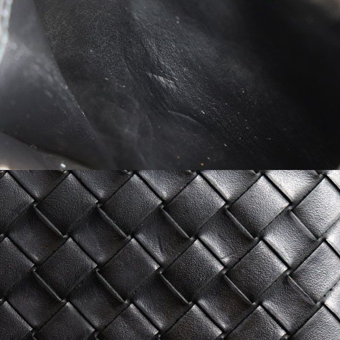 Bottega Veneta Intrecciato Piccolo Bifold Wallet Black — view 8