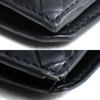 Bottega Veneta Intrecciato Piccolo Bifold Wallet Black — view 6
