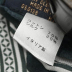 Louis Vuitton Etole Gang Ring Scarf Cotton Silk Navy White Shawl — view 8