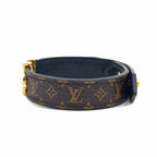 Louis Vuitton Bracelet LV Iconic 17 Brown Monogram Gold — view 2