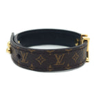 Louis Vuitton Bracelet LV Iconic 17 Brown Monogram Gold — view 4