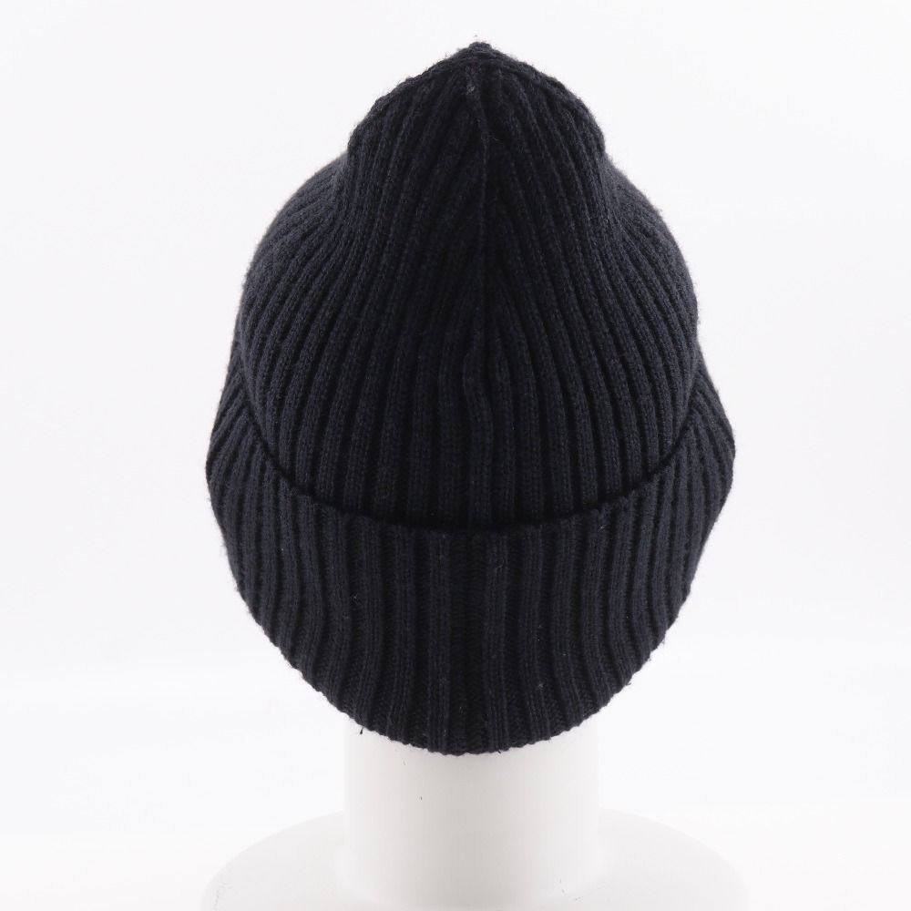 Chanel CC Logo Sports Line Wool Silk Black Hats — view 4