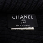 Chanel CC Logo Sports Line Wool Silk Black Hats — view 5
