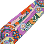 Hermes les Murmures de la Foret Whisper of the Forest Twilly Multicolor Scarf — view 4