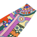 Hermes les Murmures de la Foret Whisper of the Forest Twilly Multicolor Scarf — view 5