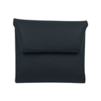 Hermes Bastia Veau Epsom Card Case Coin Purse Black — view 2