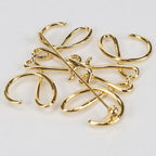 Loewe Anagram Brooch Metal — view 3