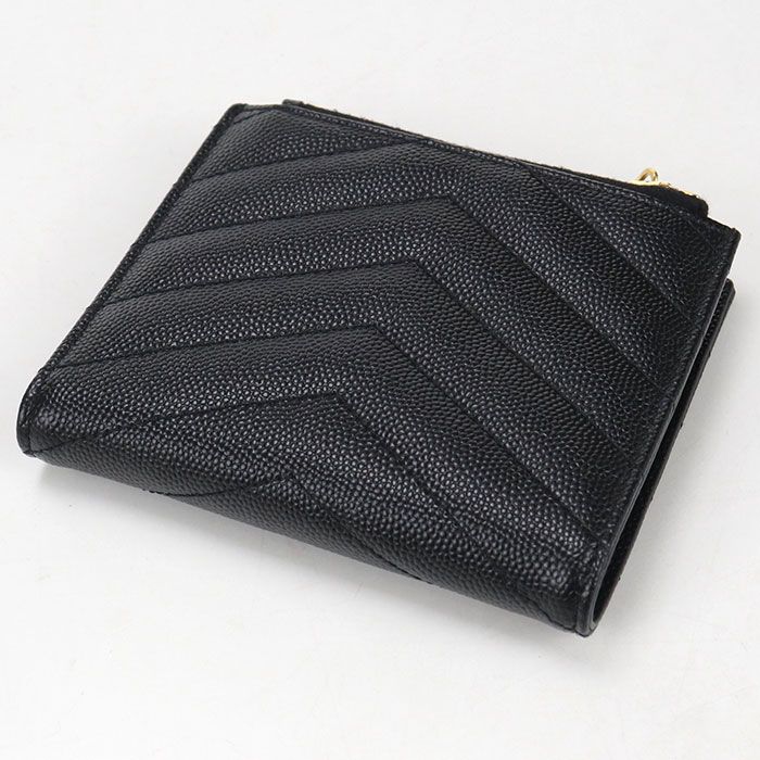 Saint Laurent Bifold Wallet Monogram Calf — view 2