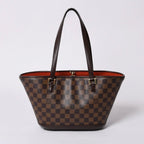 Louis Vuitton Handbag Manosque PM Damier Brown Gold — view 2