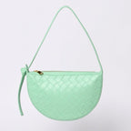 Bottega Veneta Intrecciato Bag Leather Green Gold