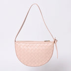 Bottega Veneta Intrecciato Bag Leather Salmon Pink Gold — view 2