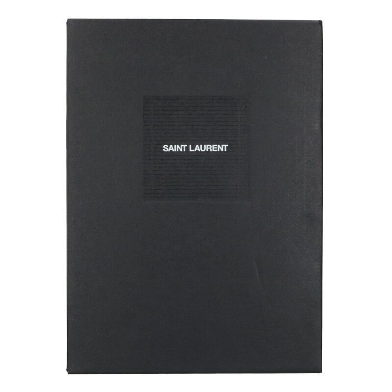 Saint Laurent Paris Wool Check High Cut Sneakers 42 — view 5