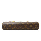 Louis Vuitton Bag Handbag Monogram Canvas Sonatine Brown Handheld Flap Type — view 3